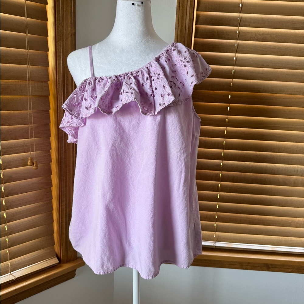 Old Navy Eyelet Ruffle Top